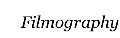 Filmography